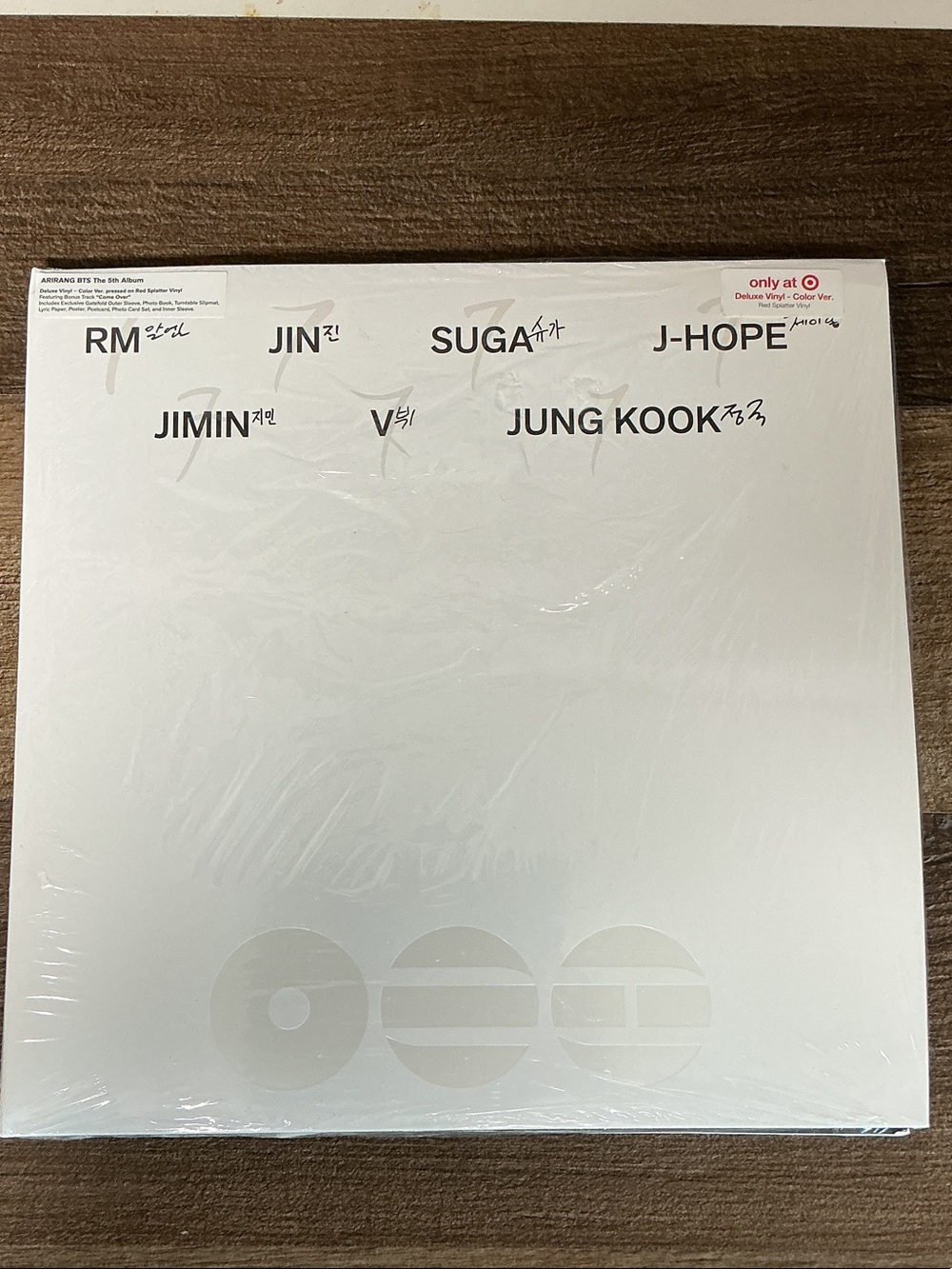 BTS Arirrang The 5th Album Deluxe Vinyl